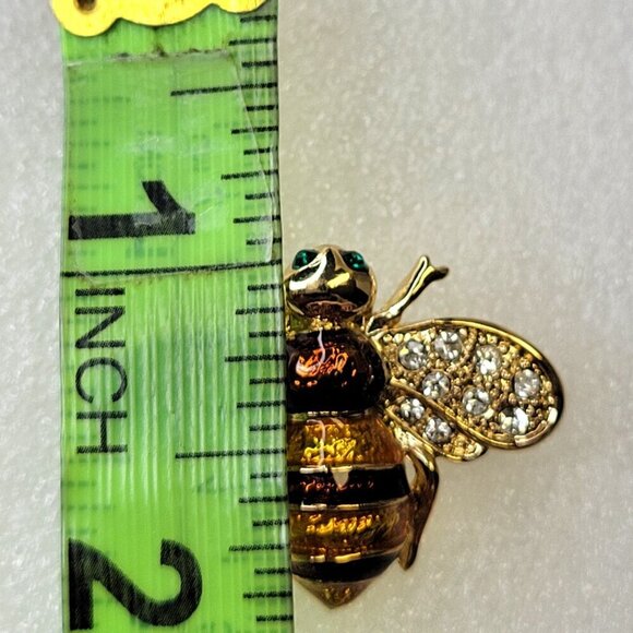 Starburst Bee Brooch Pin - Picture 6 of 9